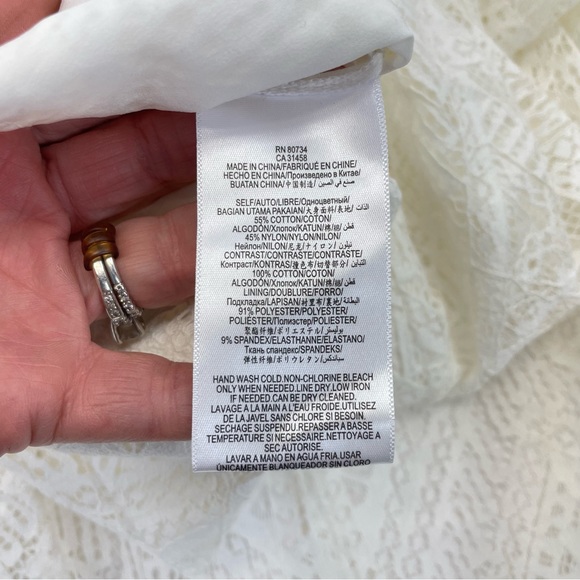 NWT BCBGMaxAzria Harper Lace Maxi Skirt 0 - Picture 14 of 14